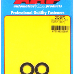 ARP "7/16"ID 3/4"OD .073"TH chamfer con rod washer" (2pcs)