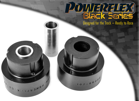 Querlenker vorne Buchsen hinten 52mm Powerflex Polyurethanbuchse Black Series Saab 9-5 YS3E (1998-2010) PFF66-201BLK