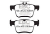 DP82153RP1 - Ein Satz Rennbremsbeläge der RP-1 Racing Serie EBC Brakes
