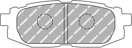 Ferodo Racing DS1.11 brake pad rear FCP4187W SCION FR-S SUBARU BRZ Legacy V V Estate Tribeca TOYOTA FT-86 GR-86 GT-86