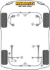 Tylna tuleja drążka stabilizatora 18mm Powerflex Road Series Rover MGF (1995 - 2002) PFR42-225