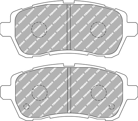 Ferodo Racing DSUNO Vorderradbremsbelag FCP4426Z FORD Fiesta 6 Van MAZDA 2 SUZUKI Swift IV V 