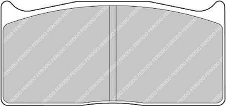 Ferodo Racing DS2500 brake pad rear FRP308H MITSUBISHI Lancer TATUUS FIA Formula 3 R R