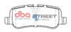 Brake Pads Street Series Ceramic rear - DB1781SS LAND ROVER Discovery 3 4 Range L322 Sport L320