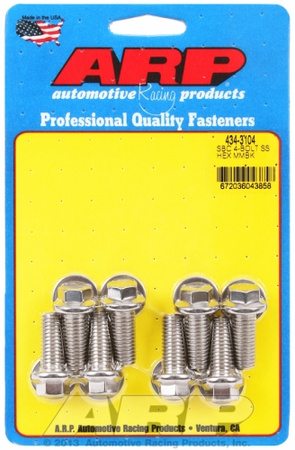 ARP Motor Mount Bolt Kit Chevy SB 4-Bolts SS Hex