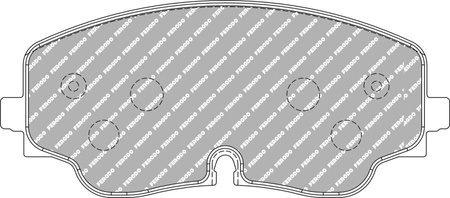 Klock hamulcowe Ferodo Racing DS2500 przednie FCP5358H AUDI A3 Limousine 8YS Sportback VOLKSWAGEN ARTEON GOLF VIII CD1 Variant CG5 TIGUAN,