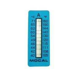 Mocal temperature measurement strips