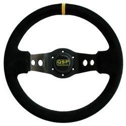 QSP 2-Speichen-Wildlederlenker 330 mm / 65 mm