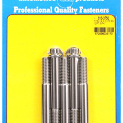 ARP "7/16""-14 X 3.750 12pt SS bolts" (5pcs)