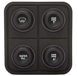 Klaviatūra CAN Ecumaster - 4 RGB klavišai