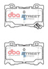 Brake Pads Street Series Ceramic front - DB2400SS INFINITI FX30D FX37 FX50 G37 M30D M35h M37 Q50 Hybrid Q60 Coupe Q70 QX70 NISSAN 370Z Nismo Skyline V36 V36