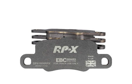 DP81858RPX - Ein Satz Rennbremsbeläge der RP-X Racing Serie EBC Brakes