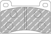 Ferodo Racing DS2500 Vorderradbremsbelag FCP461H SKODA 130 Estelle 135 TATRA T613 T700 WARTBURG 311 353 353