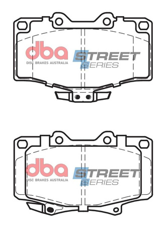 Klocki hamulcowe przednie DBA Brake Pads Street Series Ceramic - DB1346SS