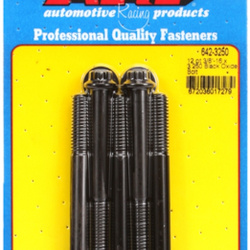 ARP "3/8""-16 x 3.250 12pt black oxide bolts" (5pcs)