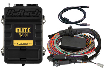 Haltech Elite 1500 + Premium Uni Wire-in Harn Kit 2,5m (8') - HT-150904