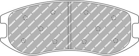 Klock hamulcowe Ferodo Racing DS3.12 przednie FRP3160GB RENAULT Clio III IV
