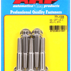 Śruby ARP M8 x 1.25 x 45 12pt SS bolts (5pcs)