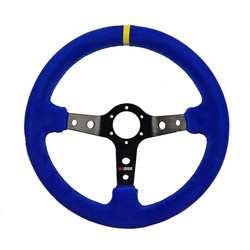 RRS CORSA Suede Steering wheel - Blue