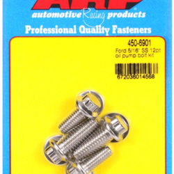 ARP Ford 5/16"" SS 12pt oil pump bolt kit"