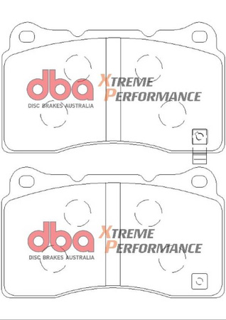 Bremsbeläge hinten DBA Brake Pads Xtreme Performance ECE R90 certified Hawk HB453x.585 - DB1678XP CADILLAC ATS CTS-V CTS CHEVROLET Camaro 5th Gen 6th Corvette C7 Stingray FORD Aust NZ Mustang Generation Shelby HONDA Civic 10th FK8 9th FK2 MITSUBISHI