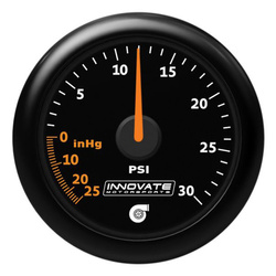 Indikatorius Innovate Motorsports MTX-A 30 PSI slėgio padidinimas