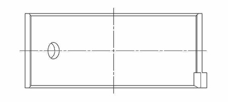 ACL Conrod Bearing Shell Ford OHV 1500-1600 Kent .010"