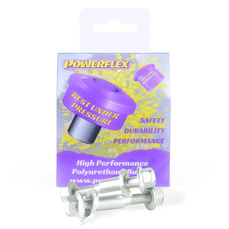 PowerAlign Camber Bolt Kit (12mm x 70mm) Powerflex Polyurethane Bush road+black Camber Bolts/Gauge Camber Bolts PFA100-12-70