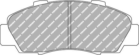 Ferodo Racing DS3000 brake pad front FCP905R ACURA CL 6 cylinder Legend Vigor HONDA Accord Accord Aerodeck Coupe ACCORD V CC CD CE CF Civic Civic Fastback CR-V HR-V Integra DC2 DC5 NSX Prelude Shuttle ROVER 618 620 623