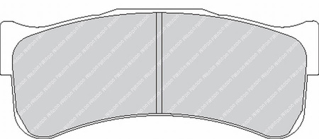 Ferodo Racing DSUNO Vorderradbremsbelag FRP3110ZB ASTON MARTIN Vantage FIAT Tipo HYUNDAI i30 LIGIER JS P320 PORSCHE 911 992