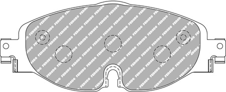 Ferodo Racing DS3.12 brake pad front FCP4433G AUDI A3 Q2,TT FV3 Roadster FV9 CUPRA FORMENTOR KM7 SEAT ATECA SKODA OCTAVIA III SUPERB VOLKSWAGEN ARTEON GOLF ALLTRACK BA5 VIII CG5 SPORTSVAN SPORTSVAN AM1 Golf VI Cabriolet PASSAT TIGUAN TOURAN