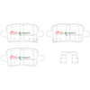 Bremsbeläge hinten DBA Brake Pads Street Performance - DB15018SP OPEL Astra K VAUXHALL