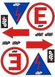 IRP information sticker set