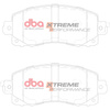 Bremsbeläge vorne DBA Brake Pads Xtreme Performance - DB15042XP SUBARU Impreza XV