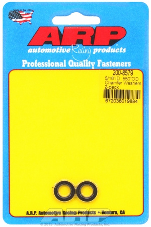 ARP "5/16"ID .550"OD .120"TH chamfer washers" (2pcs)