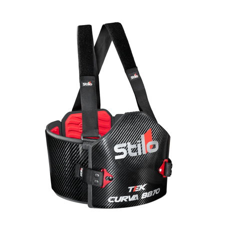 Stilo Carbon Curva TEK Karting Rippenschutz