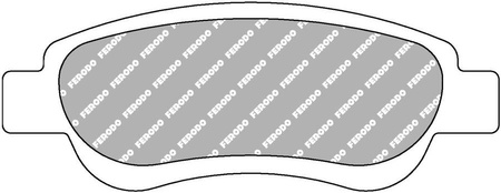 Ferodo Racing DS2500 első fékbetét FCP1790H CITROEN C1 PEUGEOT 107 TOYOTA Aygo,