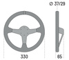 Sparco Champion leather steering wheel