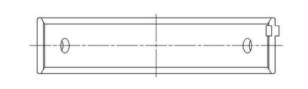 ACL Hauptlagerschale Subaru EJ (thrust in #5) +.005" OD
