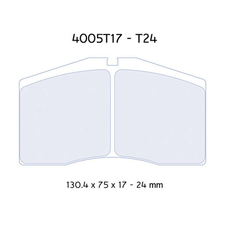 Carbone Lorraine RC8R brake pads - Porsche 911 3,6 Turbo (95-98)