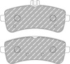 Ferodo Racing DS1.11 brake pad rear FCP5108W MERCEDES AMG GT C190 X290 W205 Convertible A205 C205 S205 W222 V222 X222 A217 C217,