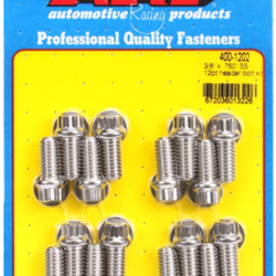 ARP "3/8"" x .750 SS 12pt header bolt kit"