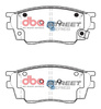 DBA Brake Pads Utcai sorozat első fékbetétek Kerámia - DB1682SS MAZDA 6 GG GY