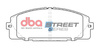 Klocki hamulcowe przednie DBA Brake Pads Street Series Semi-metallic - DB1772SS