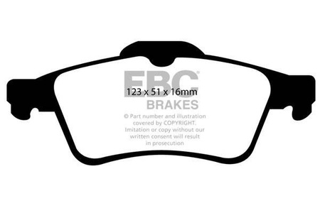 DP1448 - Ein Satz Bremsbeläge serie ULTIMAX2 EBC Brakes