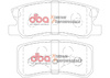 Bremsbeläge hinten DBA Brake Pads Xtreme Performance - DB1464XP CHRYSLER USA Sebring CITROEN C-Crosser Enterprise C4 Aircross DODGE Avenger Caliber JEEP Compass MK Patriot LANCIA Flavia MITSUBISHI ASX Grandis Lancer Outlander Pajero Shogun PEUGEOT 4007