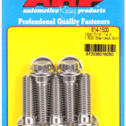 Śruby ARP "7/16""-14 X 1.500 12pt 1/2 wrenching SS bolts" (5pcs)