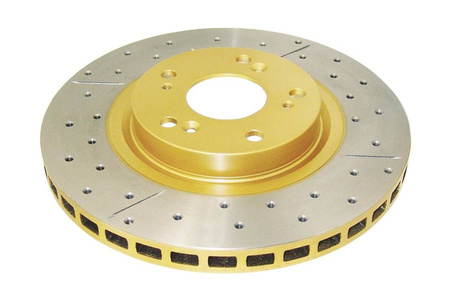 Tarcza hamulcowa przednia DBA Street Series - X-GOLD - DBA2500X HONDA CR-V Mk2 Civic 7th Gen EP3 8th FN2 Integra Not UK DC5