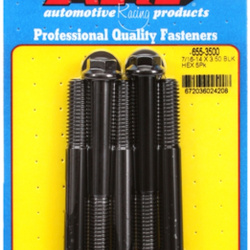 Śruby ARP "7/16""-14 X 3.500 hex 1/2 wrenching black oxide bolts" 5pcs