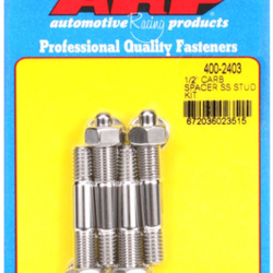 ARP 1/2" Spacer SS carburetor stud kit